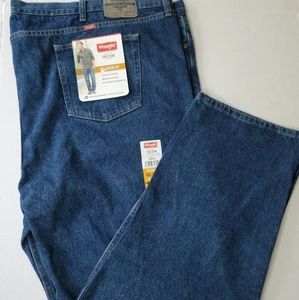 Wrangler Relaxed Fit Premium Quality Denim Jeans 60x32 Big and Tall